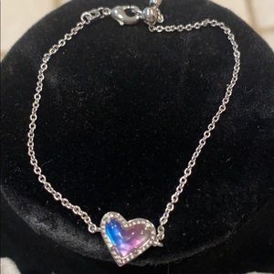 Kendra Scott Watercolor Heart Bracelet